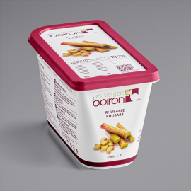 Fruit Puree Rhubarb Les Vergers Boiron 6x1Kg