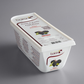 Fruit Puree Blackberry Mure Les Vergers Boiron 6x1Kg