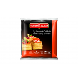 Puff Pastry Sheets Sunbulah 18x400g