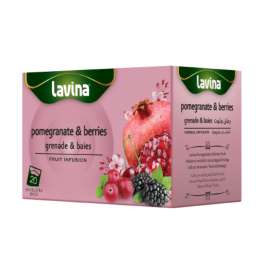 Pomegranate & Berries Herbal Infusion Lavina 1 x 40g