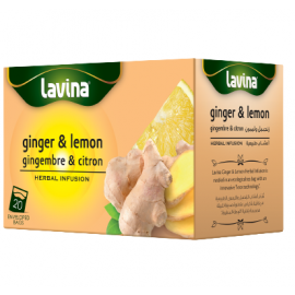 Ginger & Lemon Herbal Infusion Lavina 1 x 40g