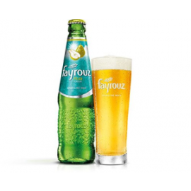 Carbonated Malt Non-Alcoholic Beverage Pear Fayrouz  4x6x330ml