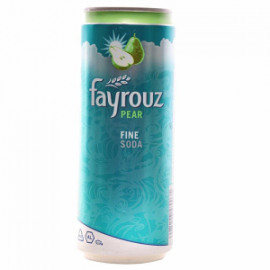 Carbonated Malt Non-Alcoholic Beverage Pear Can Fayrouz  24x250 ml