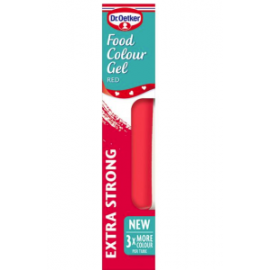 Gel Food Colour Red Dr. Oetker 6x15g