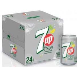 Soft Drink Can 7Up Diet 24x320ml