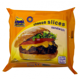 Yellow Cheddar Cheese Slice Fursana 8x2.27 kg