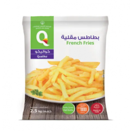 Frozen French Fries 9mm Qualiko 4x2.5kg