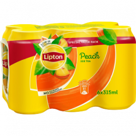 Ice Tea Peach Lipton 6x4x315ml 