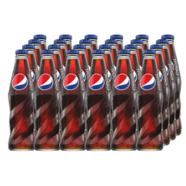 Soft Drink Glass Bottle Pepsi 24x250ml