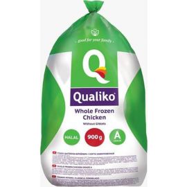 Frozen Whole Chicken Qualiko 10x900g