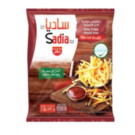 Frozen Crispy French Fries Sadia 6mm 4x2.5kg