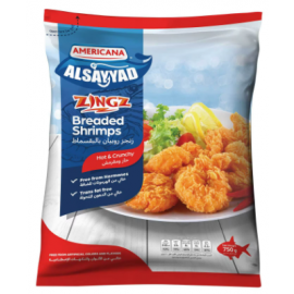 Frozen Breaded Shrimps SPICY ZING Americana 10x750g