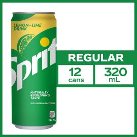 Soft Drink Can Sprite12x320ml