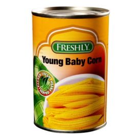 Whole Young Corn in Brine Freshly 24x420g